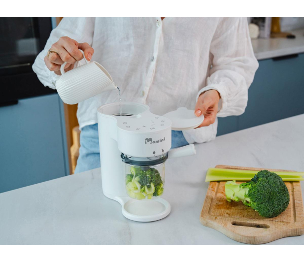 MOMINI Multiblender parowy YummyMaker 5w1 ze szklaną misą - 1588374 - zdjęcie 6